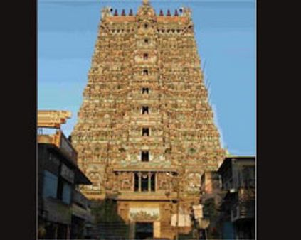 மீனாட்சி அம்மன் கோவில்-டிஜிபி நேரில் ஆய்வு