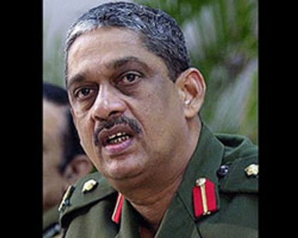 இலங்கை ராணுவத் தளபதியின் பதவி நீடிப்பு