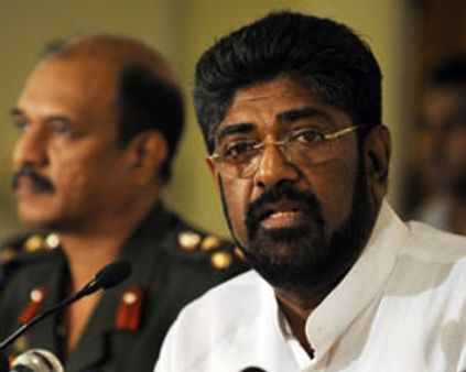 புலிகள் ஆயுதங்களை கீழே போடும் வரை போரை நிறுத்தம் இல்லை-இலங்கை