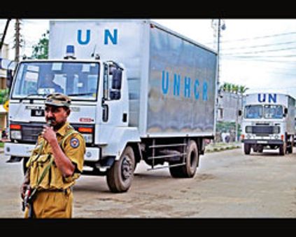 தமிழக நிவாரணப் பொருட்கள் வன்னியை அடைந்தன