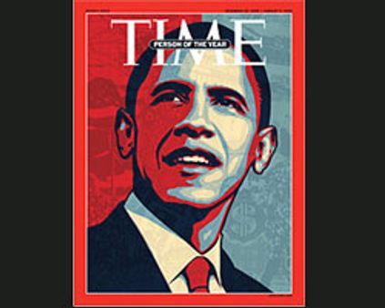 டைம் இதழின் 2008ம் ஆண்டின் சிறந்த மனிதராக ஓபாமா தேர்வு
