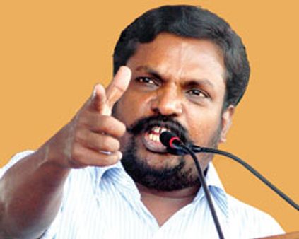 தமிழர்களுக்கு மத்திய அரசு பச்சை துரோகம்-திருமா