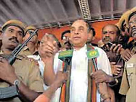 சுப்ரமணிய சாமி மீது முட்டை வீசப்பட்ட வழக்கு - இன்று விசாரணை