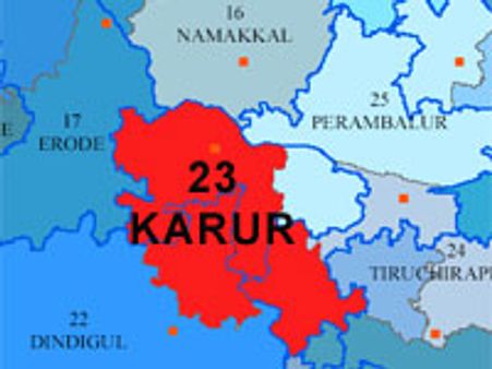 மக்களவை தொகுதி அறிமுகம்-23: கரூர்