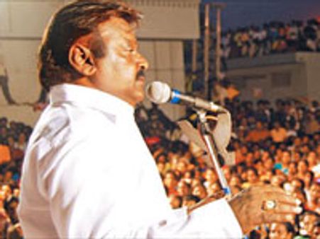 மக்களுடன் மட்டுமே கூட்டணி - அடையாளம் காட்டுபவர்களுக்கு வாக்களியுங்கள்: விஜயகாந்த்