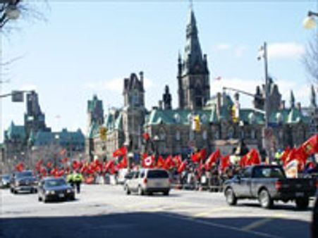 இலங்கை-கனடாவில் 6 தமிழர்கள் தொடர் உண்ணாவிரம்