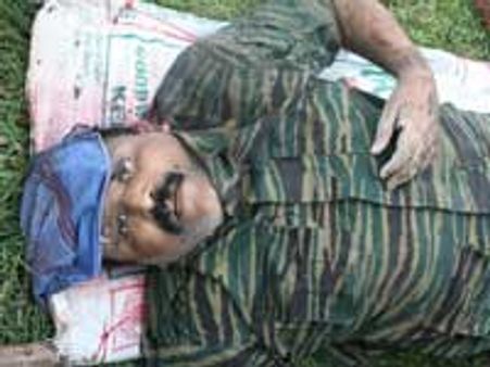 நந்திக்கடல் பகுதியில் பிரபாகரன் உடல் புதைப்பு!