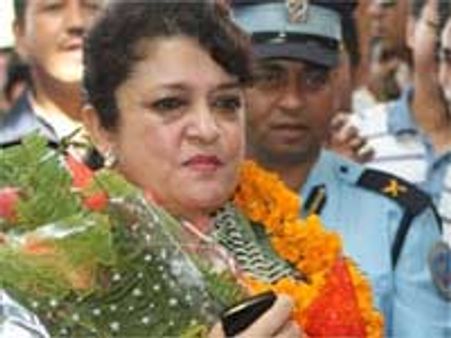 நேபாள துணை பிரதமரான சுஜாதா கொய்ராலா