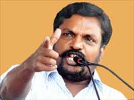 ராஜபக்சே, கோத்தபயா போர்க் குற்றவாளிகள் - திருமா ஆவேசம்