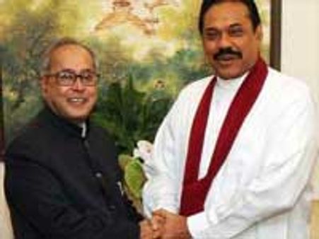 பிரணாப்-ராஜபக்சே சந்திப்பு:அதிகாரப்பூர்வ செய்தி இல்லை