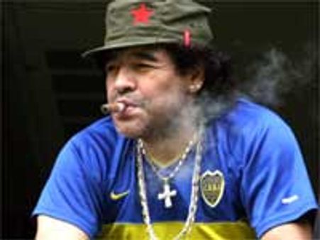 ஆவேச-ஆபாச பேச்சு- மாரடோனாவுக்கு 2 மாத தடை, அபராதம்