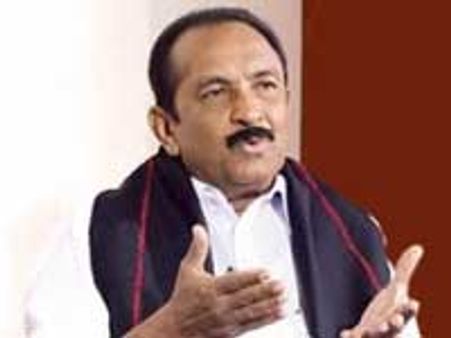 கருணாநிதியின் 'மெளனத்தின் குதூகலம்'-வைகோ