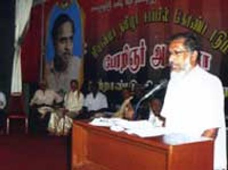 பர்மா தலைநகர் யாங்கோனில் அண்ணா நூற்றாண்டு விழா