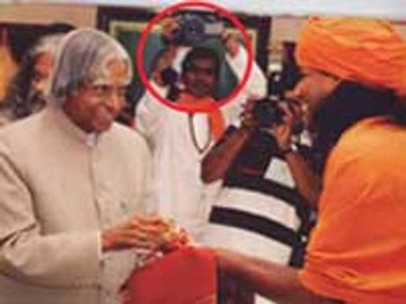 அப்துல் கலாமையும் சந்தித்த நித்தியானந்தா- வீடியோ படம் எடுத்த லெனின் கருப்பன்