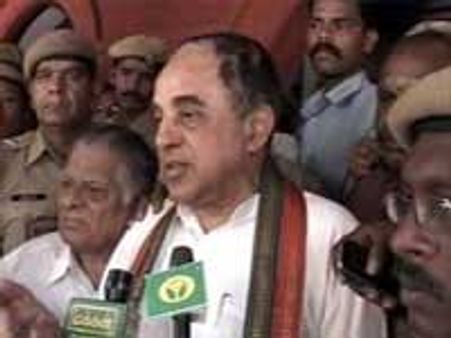 மத்திய அமைச்சர் ராசாவுக்கு எதிராக சு.சாமி வழக்கு