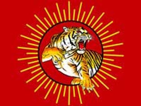 சீமான் கட்சிக் கொடியில் பாயும் புலி!