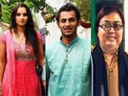 மத உணர்வுகளைப் புண்படுத்தியதாக சானியா, சோயப், ஆயிஷா மீது வழக்கு