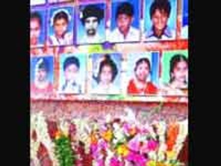 கும்பகோணம் பள்ளி தீ விபத்து 6 ம் ஆண்டு நினைவு தினம்-மக்கள் மலரஞ்சலி