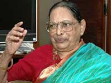 ப.சிதம்பரத்தின் மாமியார் செளந்தரா கைலாசம் மரணம்