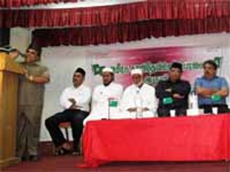 அபுதாபியில் முஸ்லிம் லீக் மாநில மாநாடு விளக்க கருத்தரங்கம்