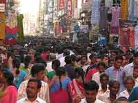 தீபாவளி ஷாப்பிங்... திணறும் தி நகர்!