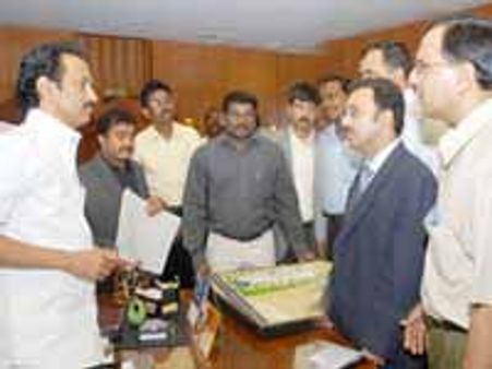 சென்னை வர்த்தக மையம் விரிவாக்கப் பணிகள்: ஸ்டாலின் தொடங்கி வைத்தார்