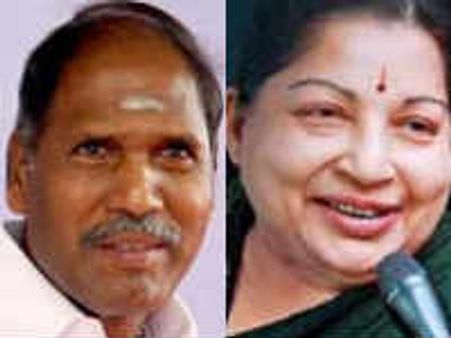 என்ஆர் காங்-அதிமுக உடன்பாடு: இந்திரா நகர், கதிர்காமம் தொகுதிகளில் ரங்கசாமி போட்டி