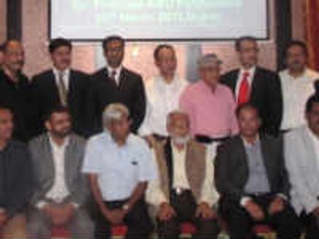 துபாயில் இந்திய கல்வியாளர் பேராசிரியர் ஜியாவுல் ஹசனுக்கு வரவேற்பு