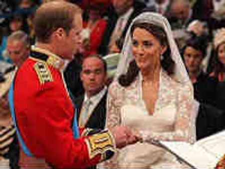 கேட்டை மணந்தார் வில்லியம்: லண்டனில் விழாக்கோலம்