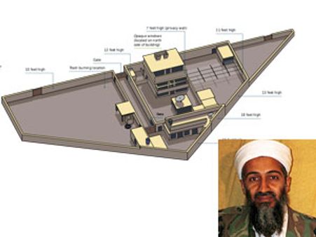 ஒசாமா வீட்டின் 'செட்' போட்டு பயிற்சி எடுத்த அமெரிக்கப் படைகள்!