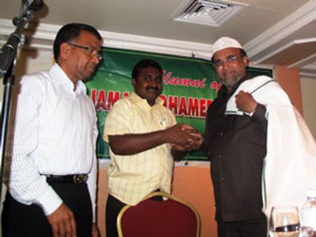 துபாயில் ஜமால் முஹம்மது கல்லூரி முன்னாள் மாணவர்கள் சந்திப்பு, இஃப்தார் நிகழ்ச்சி