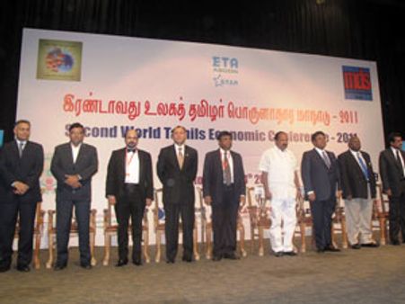 துபாயில் கோலாகலமாக தொடங்கிய 2ம் உலகத் தமிழர் பொருளாதார மாநாடு