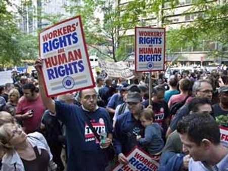 பொருளாதாரத்தை சீர்செய்யக்கோரி அமெரிக்காவில் போராட்டம்.-வேகமாகப் பரவுகிறது!