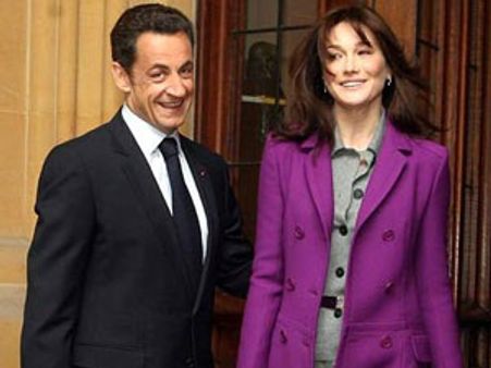 பிரெஞ்சு அதிபர் சர்கோஸி மனைவி கார்லா புரூனிக்கு பெண் குழந்தை பிறந்தது!