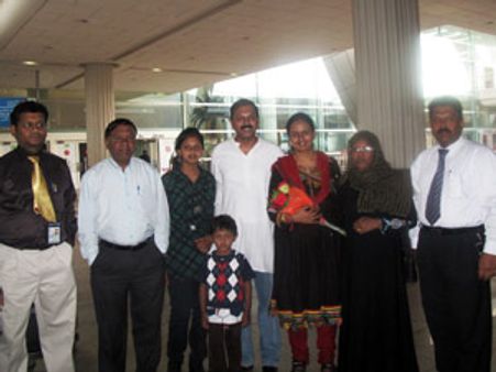 துபாய் வருகை புரிந்த மதுரை மருத்துவருக்கு வரவேற்பு