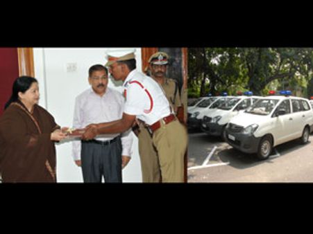 'சாலை விபத்து விசாரணை வழிமுறை' திட்டம்: முதல்வர் ஜெயலலிதா துவங்கி வைத்தார்