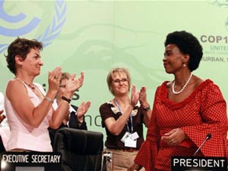 பருவநிலை மாற்றம் குறித்த டர்பன் மாநாட்டில் உலகநாடுகளிடையே புதிய உடன்பாடு