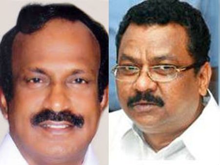 ஈரோடு திமுக செயற்குழு கூட்டத்தில் என்.கே.கே.பி. ராஜா, முத்துசாமி மோதல்