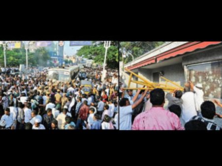 நபிகளை அவமதிக்கும் படம்: சென்னையில் அமெரிக்க தூதரகம் மீது கல்வீச்சு.. போலீஸ் பூத்துகள் உடைப்பு!