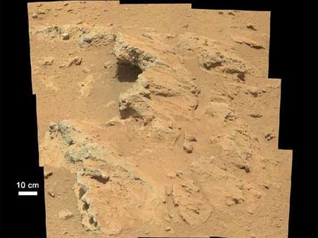 செவ்வாய் கிரத்தில் நீரோடை இருந்த தடம்: கண்டுபிடித்தது கியூரியாசிட்டி