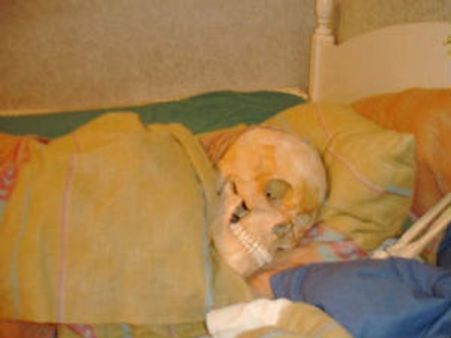 எலும்புக் கூடுகளுடன் செக்ஸ்: ஸ்வீடன் பெண் கைது!