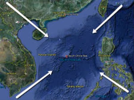 தென்சீனக் கடலை உரிமை கோரி புதிய ‘மேப்’ வெளியிட்ட சீனா