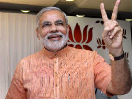 மக்கள் பாஜகவுக்கு அமோக ஆதரவைக் கொடுத்து வருகின்றனர் - மோடி