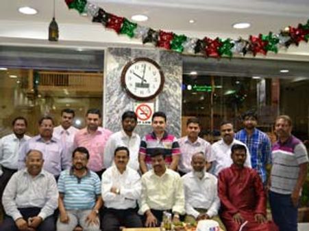 துபாய்: சிங்கப்பூர் ஜமால் முஹம்மது கல்லூரி நிர்வாகிகளுக்கு உற்சாக வரவேற்பு