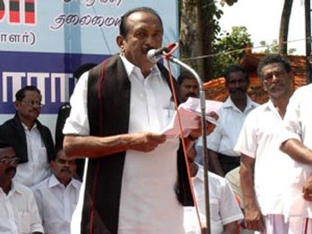 நாடார்களை பற்றி கருத்தை நீக்காவிட்டால் குமரி மாவட்டத்திற்குள் அமைச்சர்கள் நுழையக் கூடாது.. வைகோ