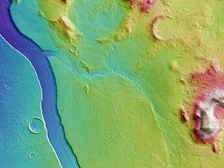 செவ்வாய் கிரகத்தில் 1,500 கி.மீ நீள வறண்ட நதி கண்டுபிடிப்பு!