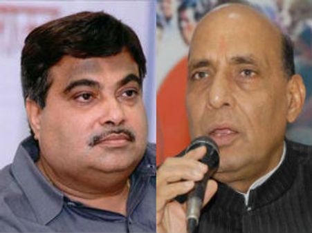 ஊழல் கறையோடு விலகிச் சென்ற கத்காரி.. பாஜக தலைவராக ராஜ்நாத் சிங் தேர்வு