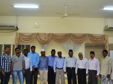 துபாயில் கூடிய அமீரக காயிதே மில்லத் பேரவை செயற்குழு