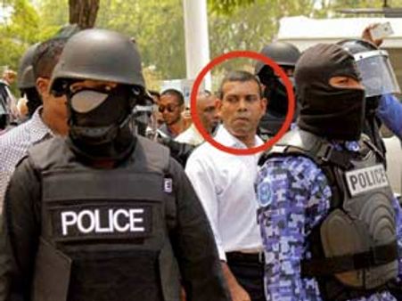 இந்தியாவுக்குத் தரப்பட்ட உறுதிமொழியை மீறி மாலத்தீவு மாஜி அதிபர் நசீத் கைது!