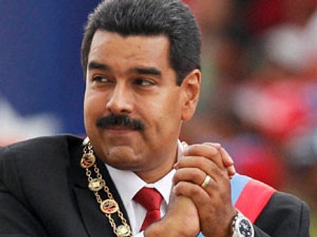 வெனிசுலா அதிபராக பதவியேற்றார் நிகோலஸ் மதுரோ... சர்ச்சை முடிவுக்கு வந்தது